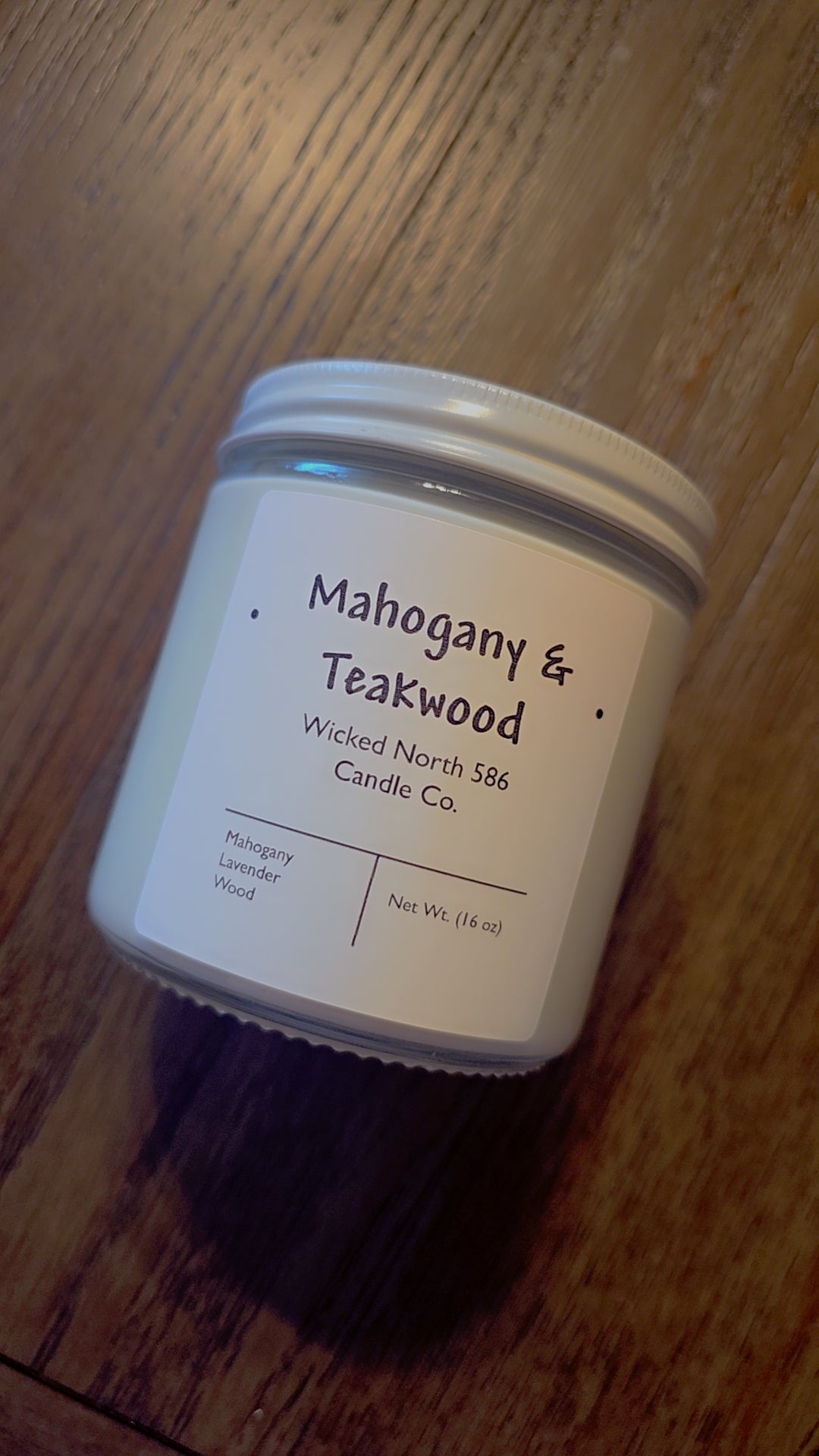Mahogany & Teakwood Candle