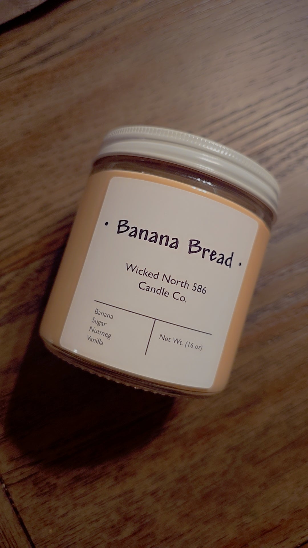 Banana Bread Candle