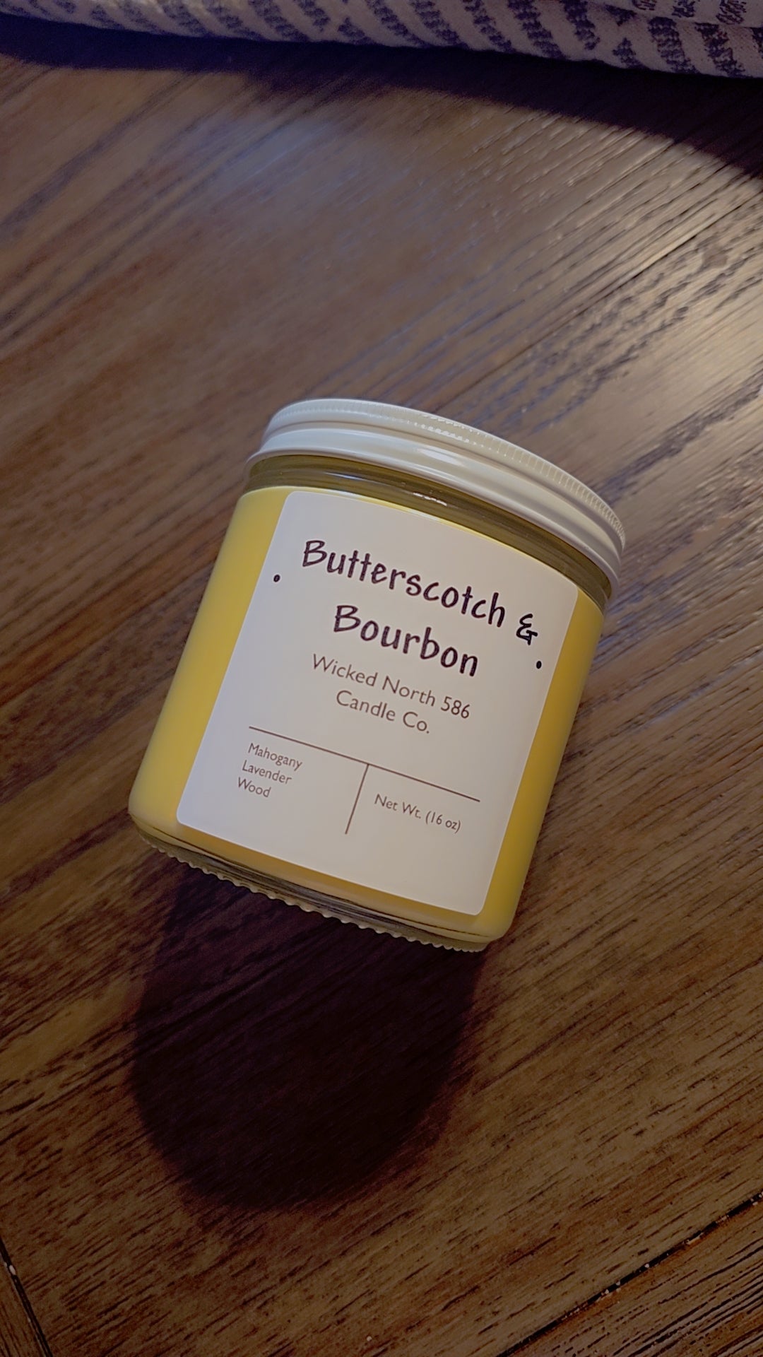 Butterscotch & Bourbon Candle