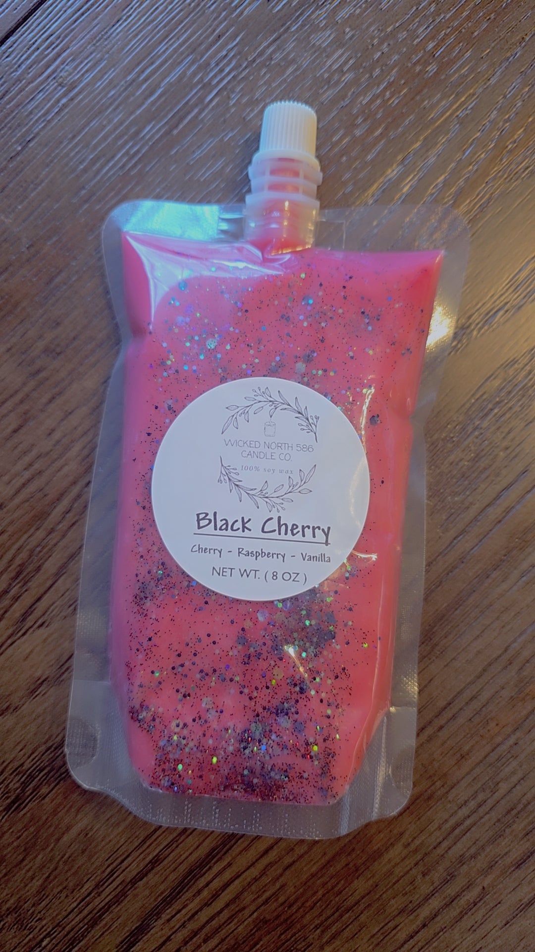 Black Cherry Squeezie Wax
