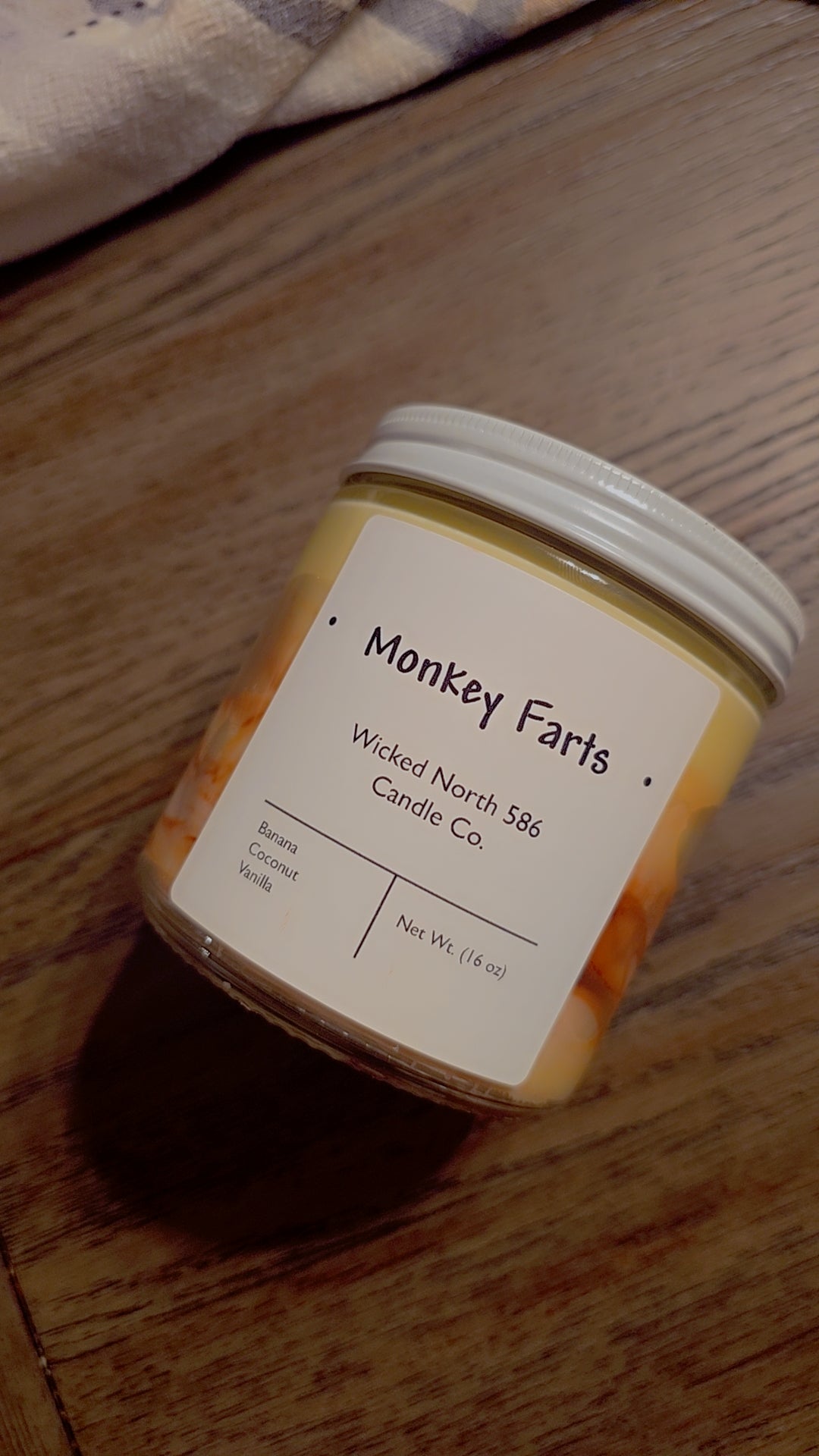 Monkey Farts Candle