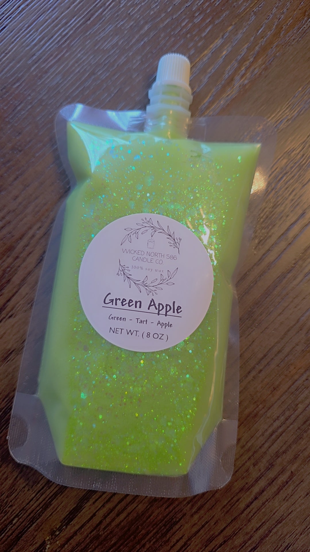 Green Apple Squeezie Wax
