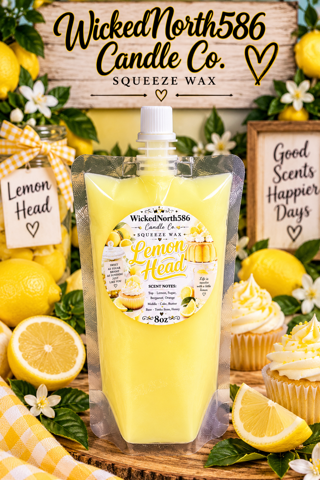 Lemon Head Squeezable Wax