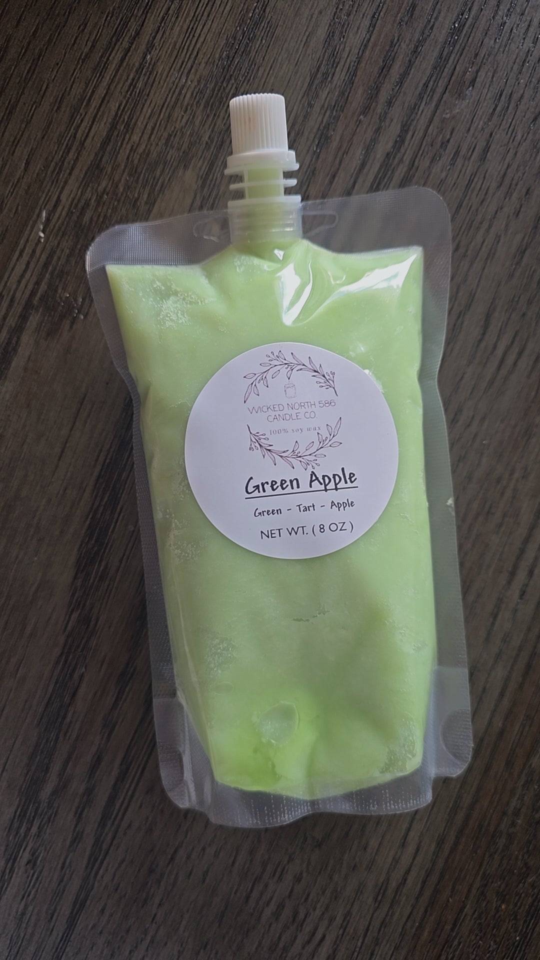 Green Apple Squeezie Wax