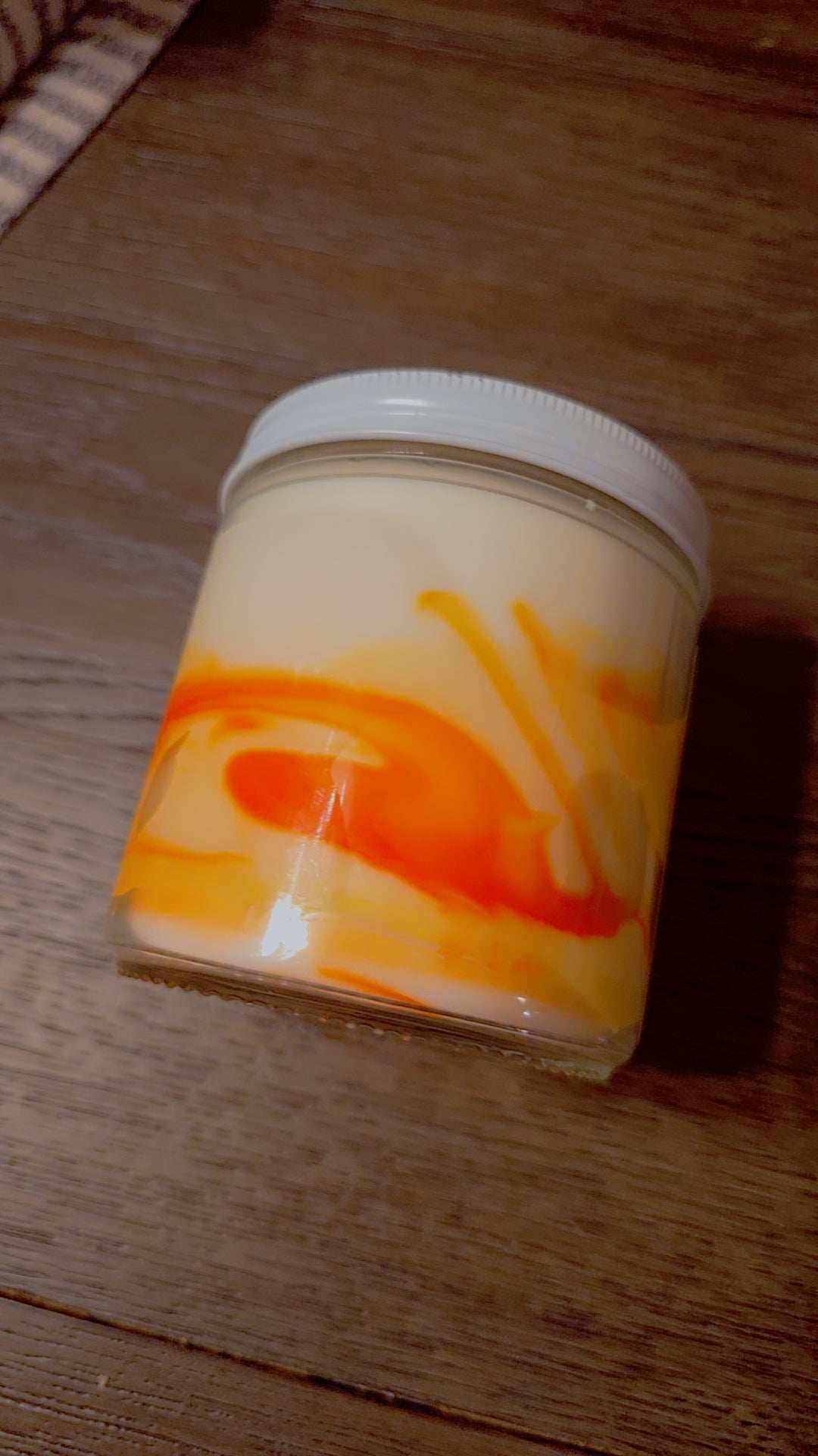 Orange Sherbet Candle