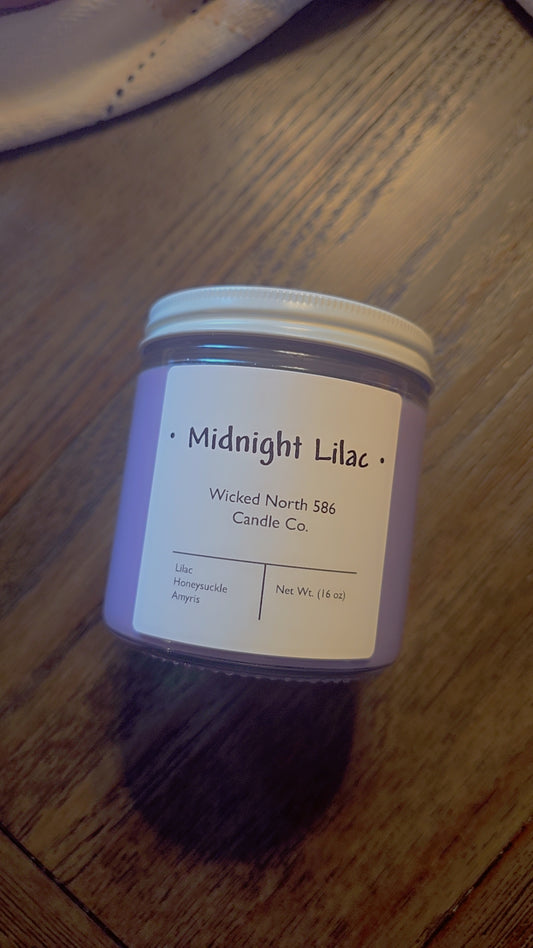 Midnight Lilac Candle