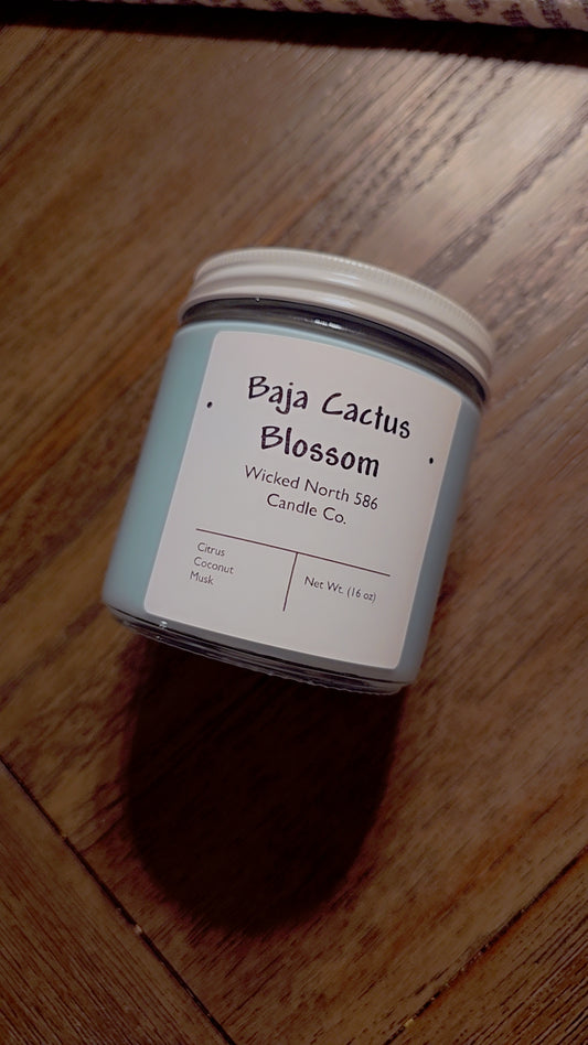 Baja Cactus Blossom Candle