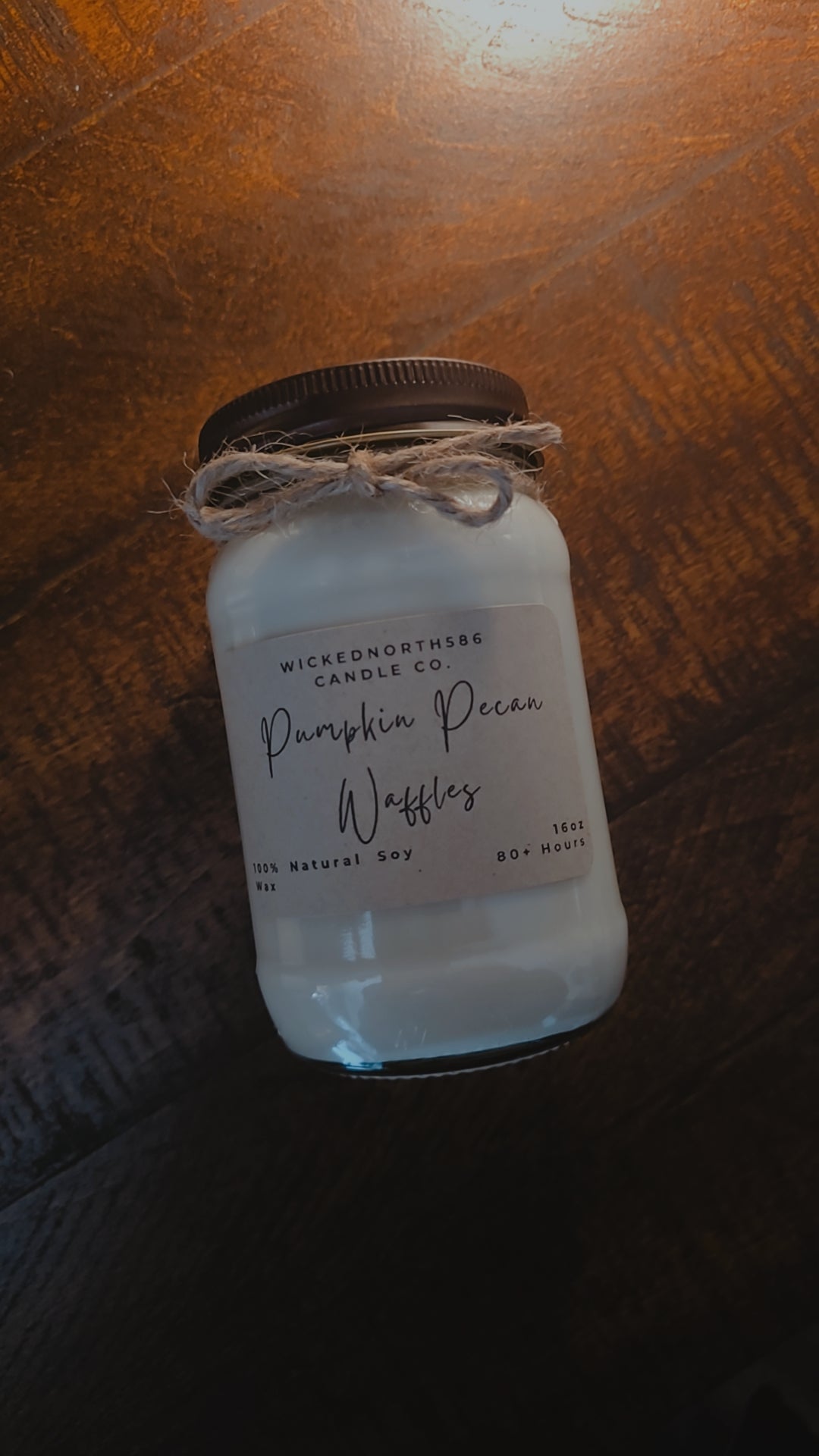 Pumpkin Pecan Waffle 16oz Candle