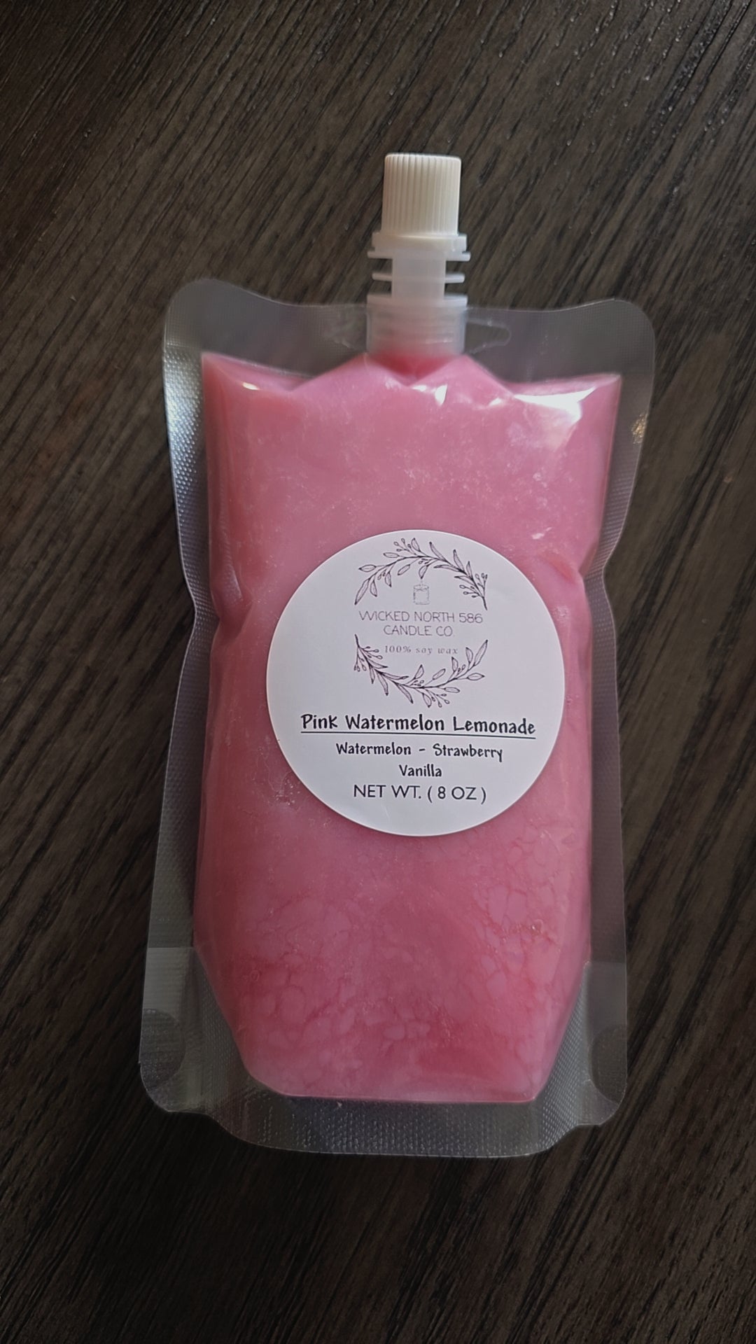 Pink Watermelon Lemonade Squeezie Wax