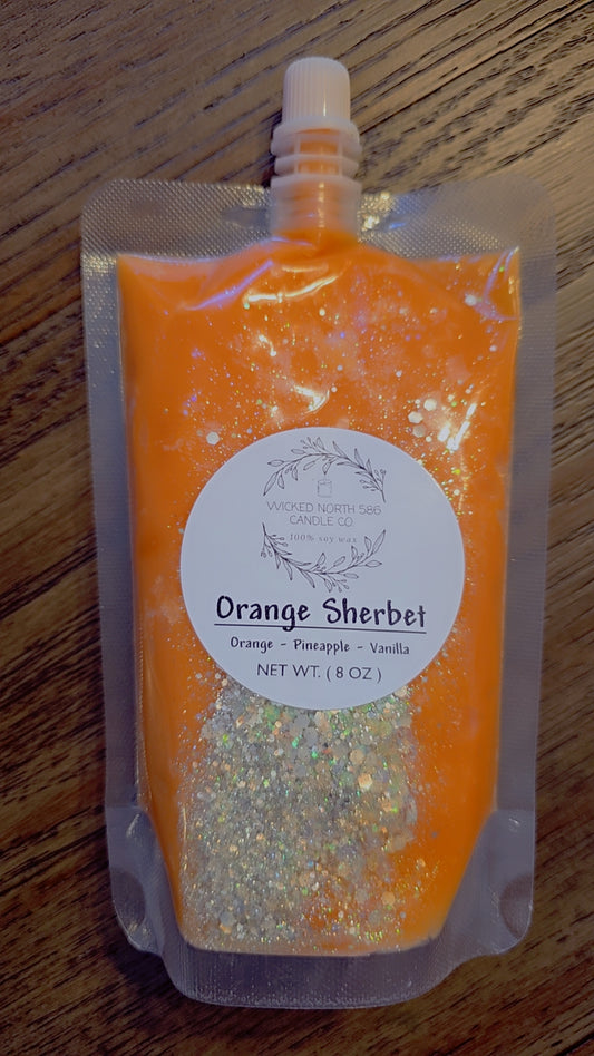 Orange Sherbet Squeezie