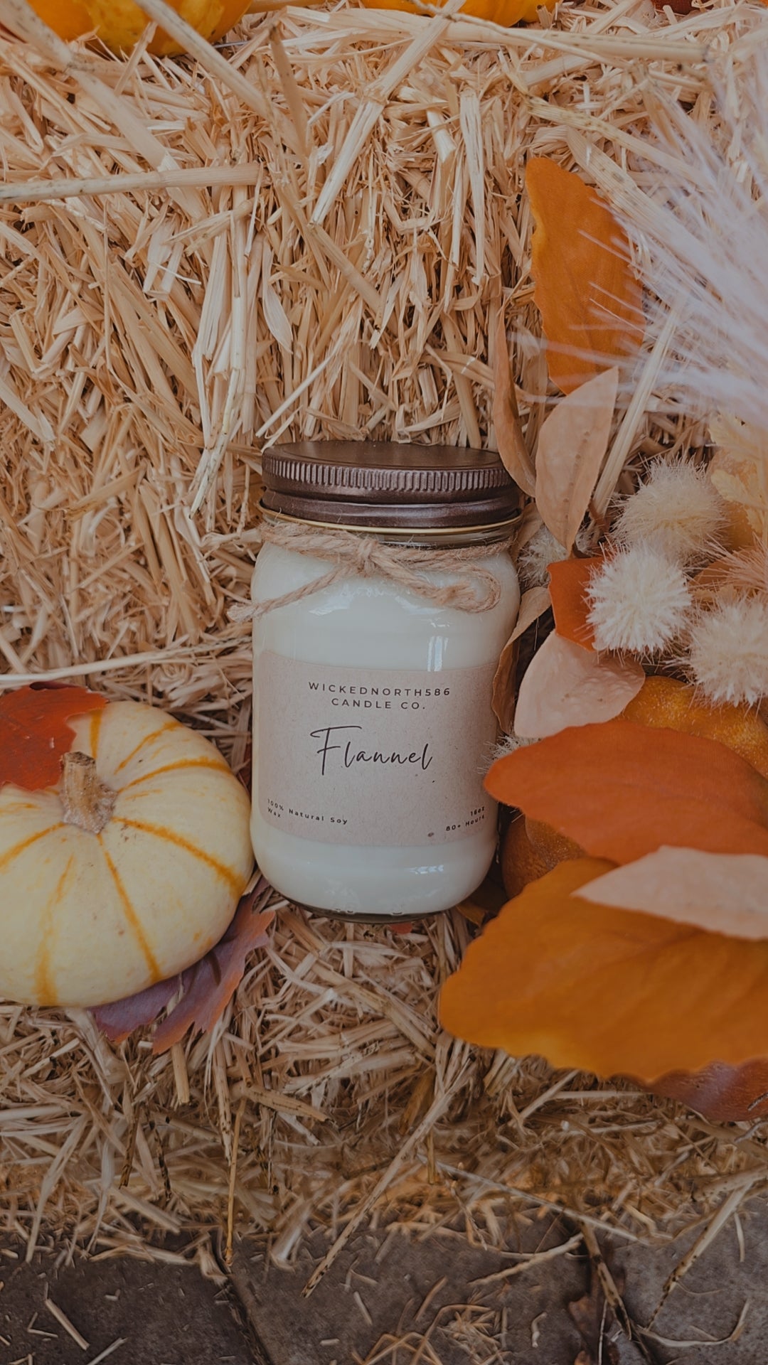 Flannel 16oz Candle