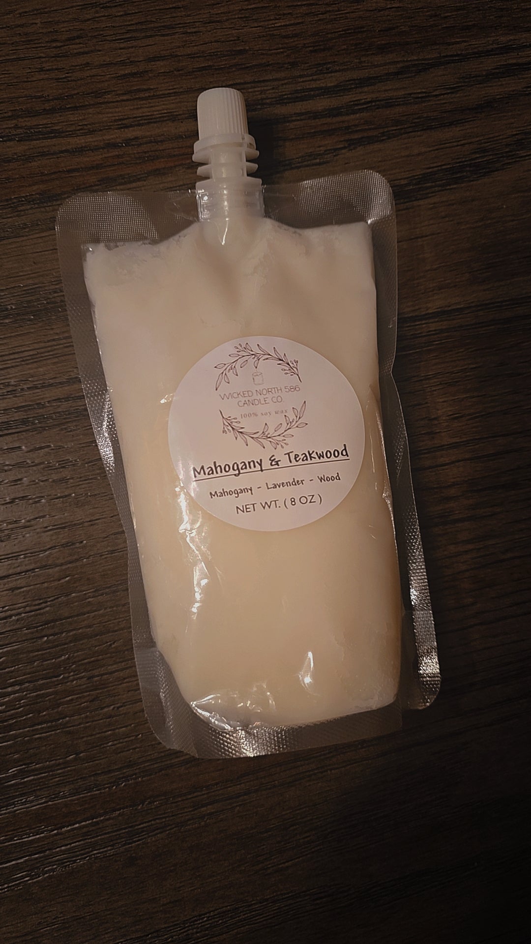 Mahogany & Teakwood Squeezie Wax