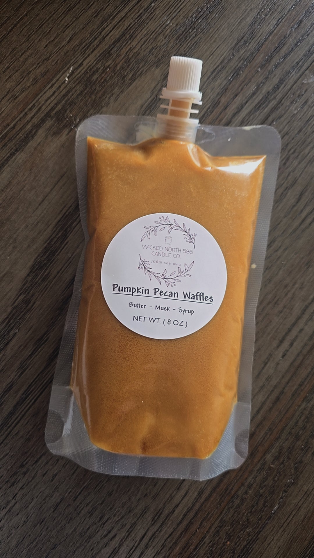 Pumpkin Pecan Waffles Squeezie Wax