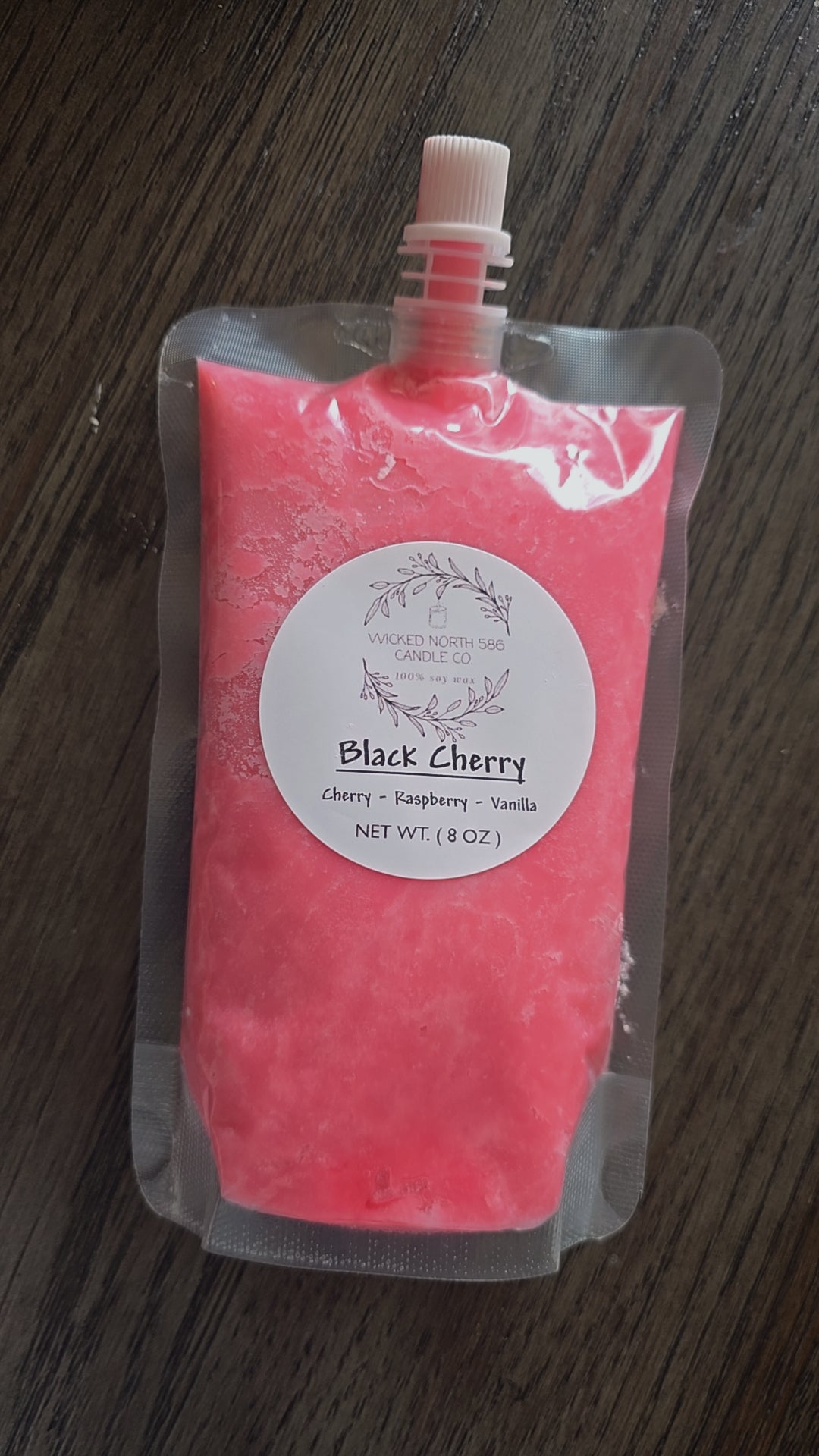 Black Cherry Squeezie Wax